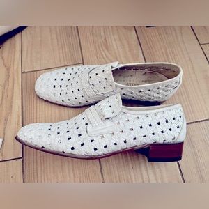 White Continental Bally Switzerland size 11